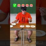 目隠しで食べたお寿司を当てろ🍣