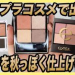 【プチプラ/時短メイク】秋に取り入れやすいコスメ＆使い方紹介