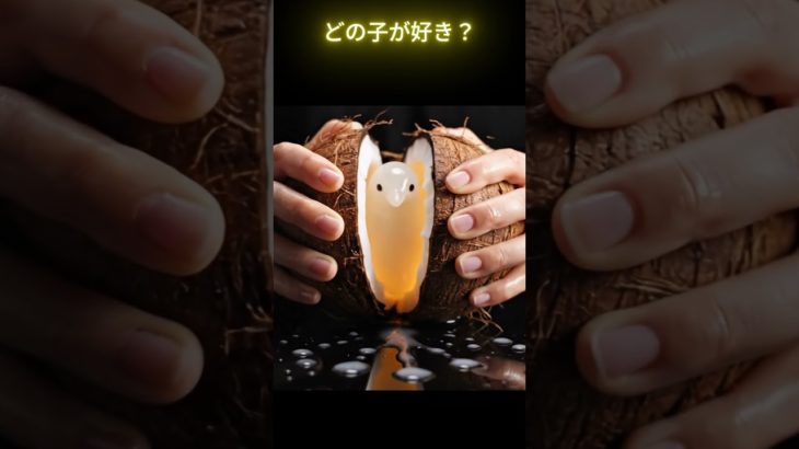 どの子が好き？ フルーツペット1 #shorts #asmr #フルーツ #動物 #癒し