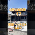 新築ペット可1LDKが北野白梅町駅徒歩17分に出ました #京都賃貸 #お部屋探し #shorts