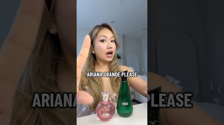 ARIANA GRANDE, PLZ COME TO THE FRONT‼️r.e.m. beauty x wicked for good fragrances, Glinda and Elphaba