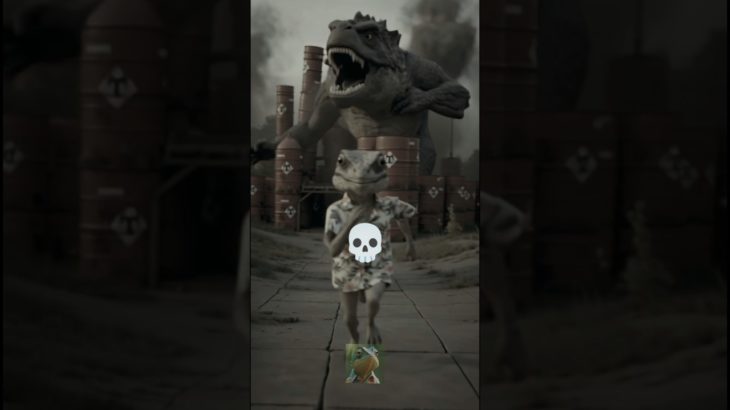 “Budlat Turns His Pet Gator Into GODZILLA After Being Bullied by Bulldog!” 😱#pets #budlat #godzilla