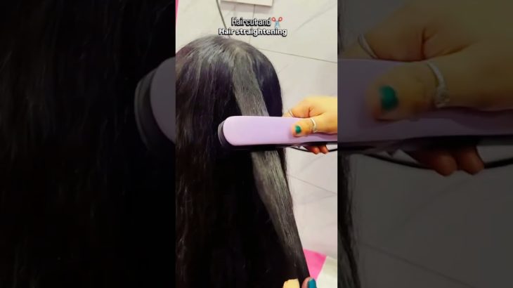 #Haircut✂️ and hair straightening#Sharmila’s beauty parlour#Raipur# Radhe Radhe