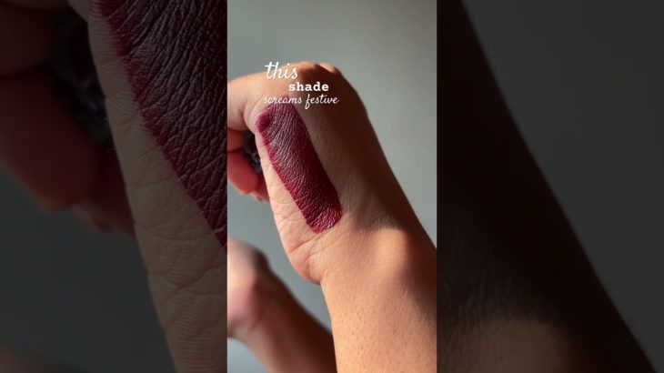 Link in Bio | Kiro Beauty shade : Ladybird Red | #ytshorts #lipstickswatches #lipsticktutorial