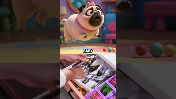 Mommy Will Never Find Me!🐶📦🗑️🚛 #puppy #mypug #pet #pug #cutedog