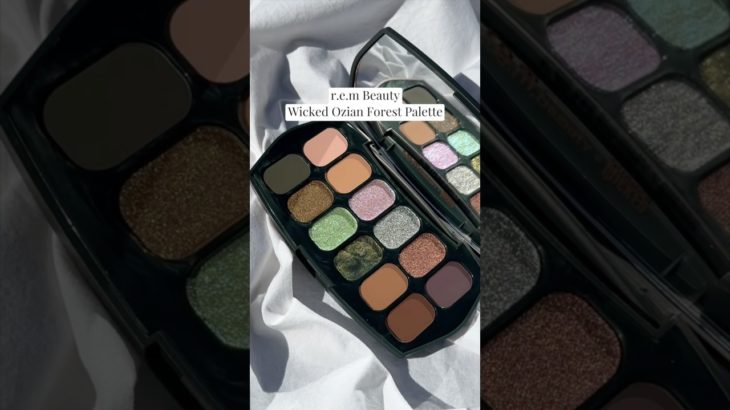 NEW r.e.m. Beauty Wicked Ozian Forest Palette 🪄✨💚 #wicked