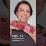 Pastel Yeni Krem Allıklar #makyaj #makeup