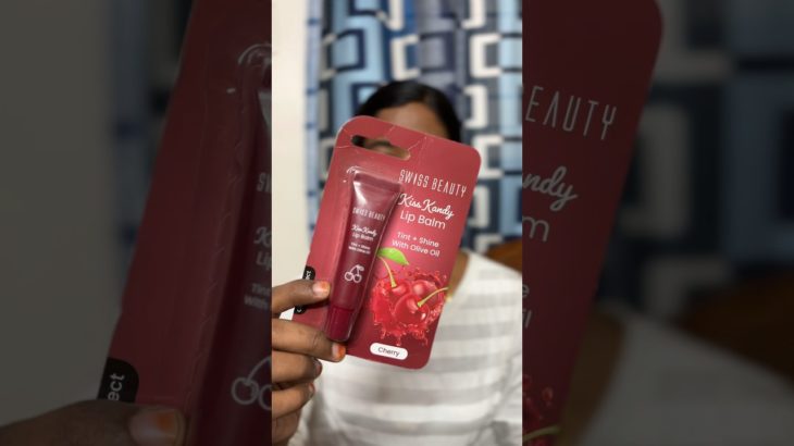 Swiss Beauty Kiss Kandy Lipbalm | Shade- Cherry #lipbalm #under100 #swissbeauty