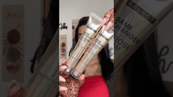 Swiss Beauty Select Game Changer Strobe Cream | Gold Sheen & Pink Sheen | Glowy Skin in Seconds!