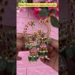 These statement Earcuff Jhumkas are inspired by the timeless beauty of Rekha ji #shorts