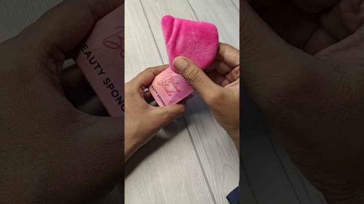 Unboxing makeup blender 😍❤️ #beauty #unboxing #art #makeupartist