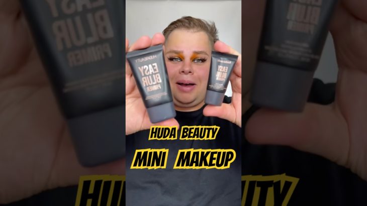 Werbung | Huda Beauty hat jetzt mini makeup 😍😊 #makeup #hudabeauty