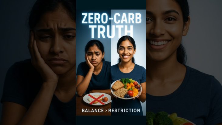 Zero-Carb Diet is a SCAM!🚫 #diet #carbs #health #fitness #shorts
