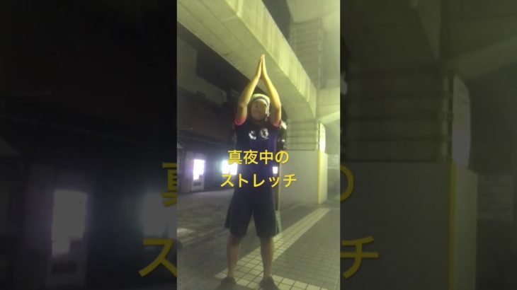 真夜中のストレッチ　#ストレッチ #ダイエット #diet #다이어트　#饮食