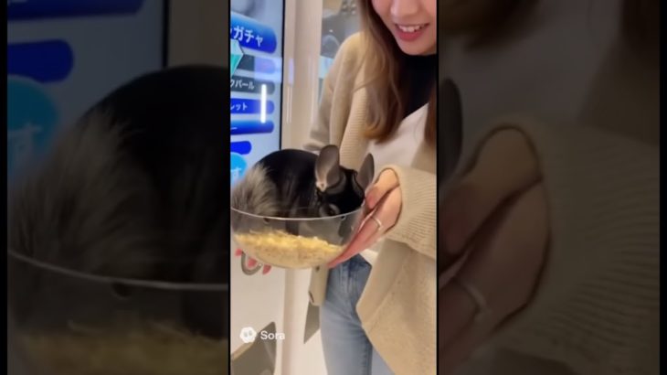 チンチラガチャが誕生しました！#チンチラ　#小動物 #ペット #fyp