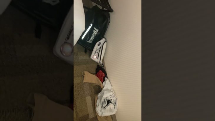 音楽を付けましてホテルからの部屋の動画を取りましたよ！！笑笑笑ありがとうございます😃😊😃m(_ _)m