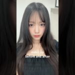 make up before and after