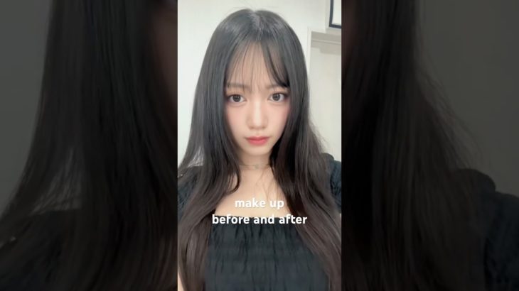 make up before and after