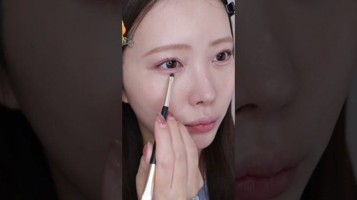 イエベ春がつくる、ブルベ夏メイク🩵#makeuptutorial #メイクレシピ#イエベ春 #垢抜けメイク #透明感メイク #fyp