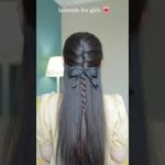 prettiest & easiest hairstyle for girls 💗✨| #beauty #fashio #style #skincare #haircare