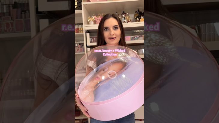 r.e.m. beauty x Wicked collection unboxing and swatching #shorts