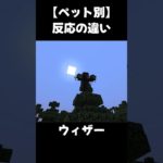 【ペット別】反応の違い#shorts