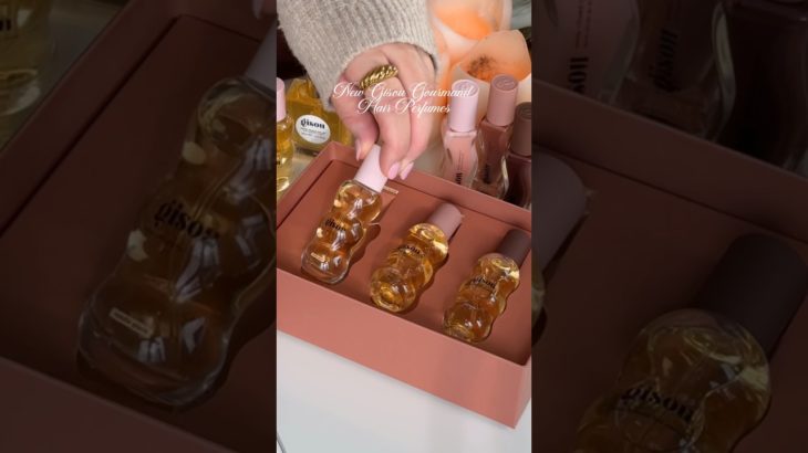 umm psa new gisou hair perfumes!! 🍨🤎 #haircare #beauty #gisou #beautyessentials #haircare