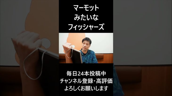 マーモットみたいなフィッシャーズ #大喜利