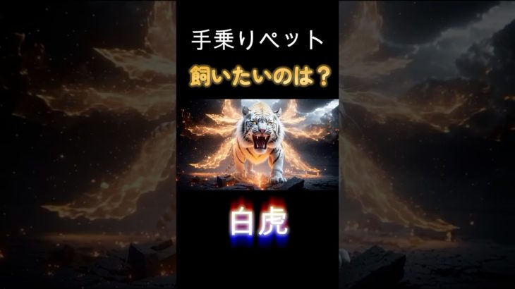 どのペット（守護獣）を選ぶ？＃手乗りペット