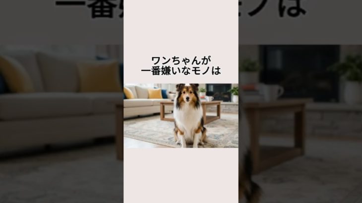 ワンちゃんが一番嫌いなモノは・・・ #ペット #犬 #雑学 #嫌いなモノ
