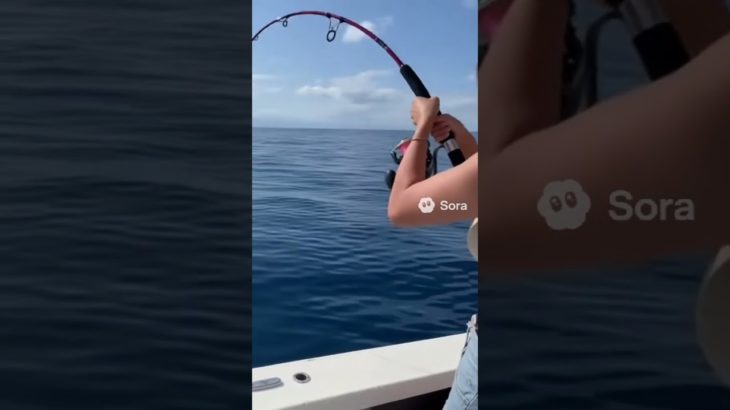 【釣りガール】目指せ大物！