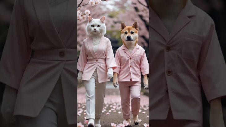 “2 Cats & Dog Ramp Walk 😸🐶✨ | Happy Professional Pet Walk | Viral Shorts”