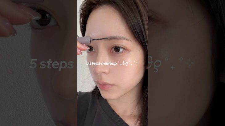 今日の5️⃣stepsメイクアップ˚｡⋆𝜗𝜚˚₊˚⊹♡11月もありがとう˖⊹ #メイク動画 #メイク #ブルベ #ブルベ冬 #コスメ #メガ割 #韓国コスメ #fyp #02