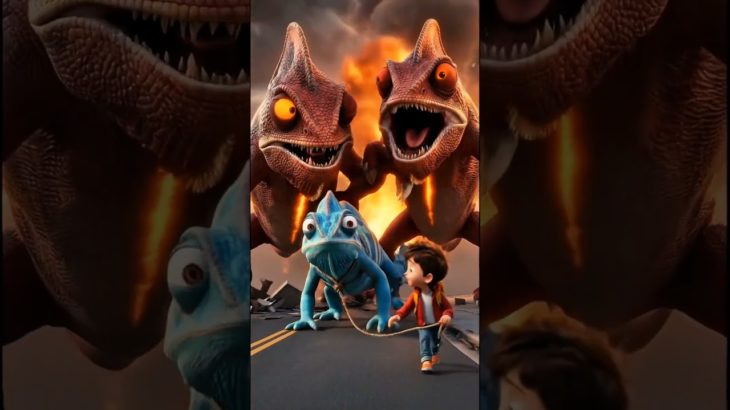 কুকুর-বিড়াল না, বল্টু পুষলো ডাইনোসর! 🦖😱 | Boltu’s Unique Pet  #shorts #funny #boltu #animals