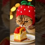 “Cake AND Cat”#ペット #ショート #リール#pets #cat #meow #catvideos #meow #पालतूपशु #बिल्ली #म्याऊँ #बिल्ली