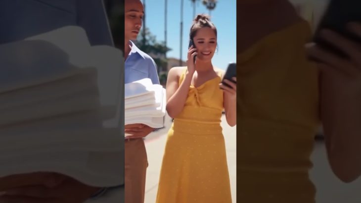 “Wait… Is That a BUFFALO?! 😳” She Walks Her Pet On a City Street! 🐃