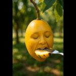 feeding my pet#asmr #weirdfacts #aiart #fruits #feeding #food #shorts #relieve stress