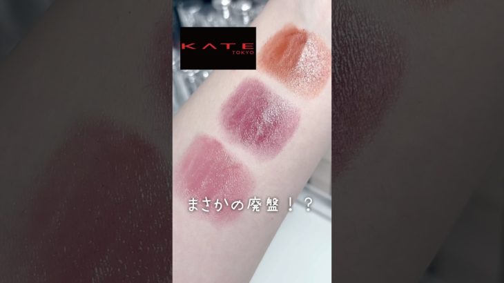 リップモンスターから廃盤色きた😿😿😿 #美容 #メイク #コスメ #コスメレビュー #コスメレポ #垢抜け #プチプラコスメ #リップモンスター #shorts