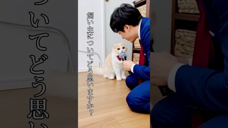 ペットに飼い主についてインタビューしてみたら…まさかの結果⁉️