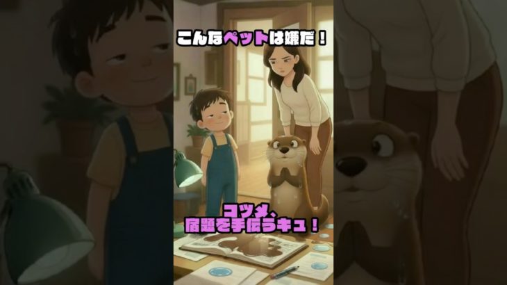 こんなペットは嫌だ！-コツメ、宿泊を手伝うキュ！-