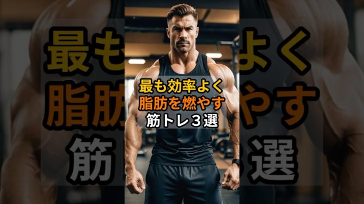 研究が示す、“最も脂肪が燃える筋トレ”の条件。#ダイエット #筋トレ #雑学