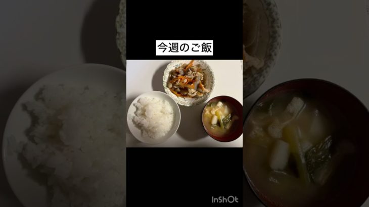 【最後のダイエット】今週のご飯