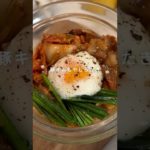 豚キムチもやしらたき　#レンチンレシピ #しらたき #豚キムチ #ダイエットレシピ