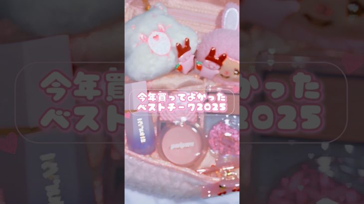 【今年買ってよかった】ベストチーク5選🎀
