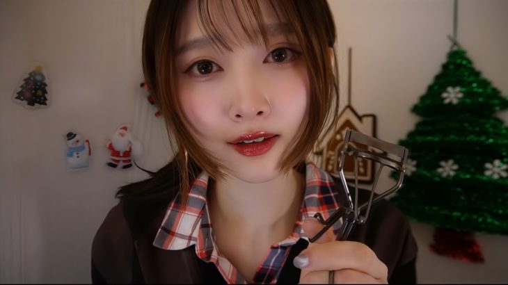 【ASMR】愛重めのルームメイトが強制的にメイクしてくれる❤️‍🩹【百合ロールプレイ】