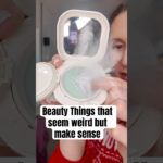 Beauty that seems weird but works! #shorts #beauty