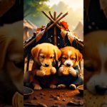 Bhookha Bhai Puppy | Majduri Karke Behen Ka Pet Bhara 🥹