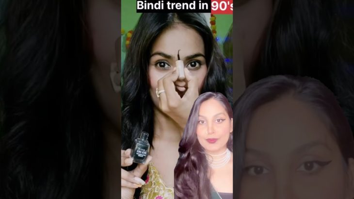 Bindi Trend In 90’s 🤯#viral #shorts #trending #hacks #beauty #dailyshorts #viralshorts #ytshorts