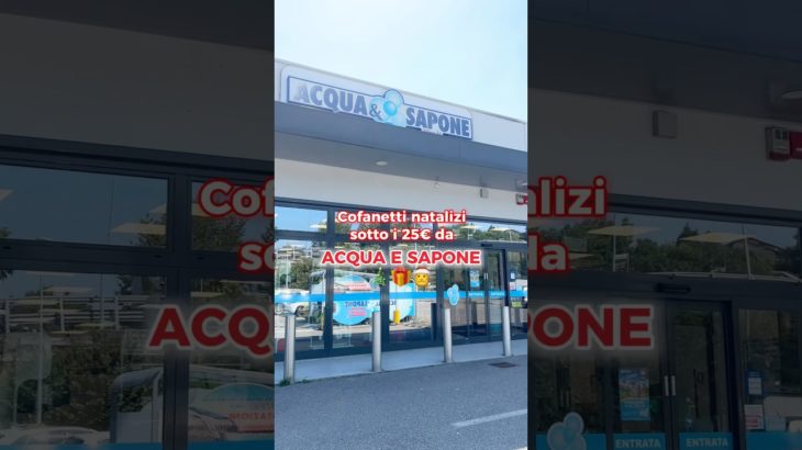 Cofanetti natalizi da Acqua&Sapone #makeup #beauty #shopping #christmas #drugstoremakeup #makeupset