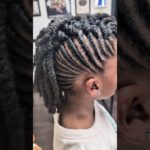 Flat twisted updo at True Beauty Salon!